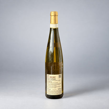 Rücketikett des Monte San Piero Soave Superiore DOCG von Sandro De Bruno