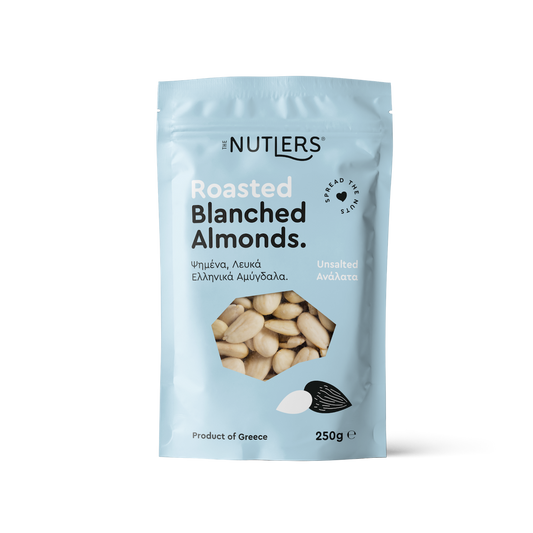 Ungesalzene, blanchierte griechische Mandeln